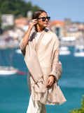 Chal de cashmere Sahara Beige