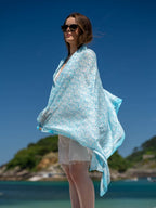 Pareo de Algodón Blue Breeze
